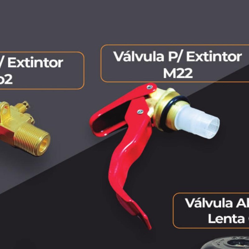Válvula para Extintor M22